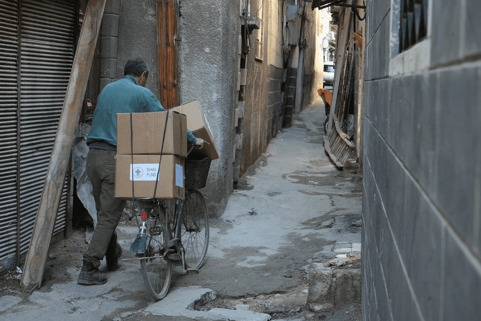 Syriac Cross Belgium humanitarian work in the field